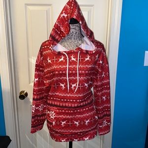 Women’s holiday hoodie sweatshirt